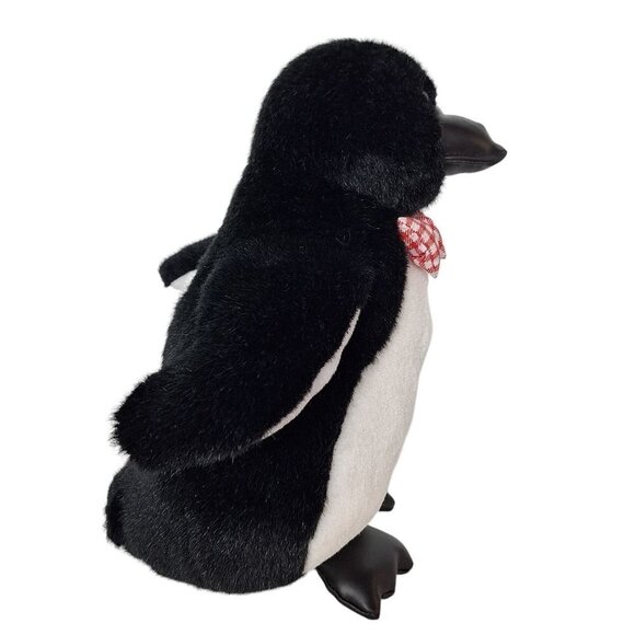 Vintage Dakin Applause Christmas Penguin Plush 10 Inch - Picture 2 of 6